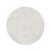 Tappeto Bianco Beige 90 x 90 x 0,5 cm