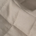 Bedspread (quilt) Taupe 180 x 1 x 260 cm