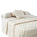 Bedspread (quilt) MAY Beige Double 230 x 250 x 2 cm