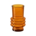 Blumenvase Orange Recyceltes Glas 10 x 10 x 17 cm