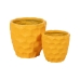 Vaso Giallo Cemento 41 x 41 x 39,6 cm (2 Unità)