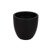 Set of Planters Black 44 x 44 x 41,5 cm (4 Units)