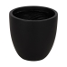 Set of Planters Black 44 x 44 x 41,5 cm (4 Units)