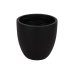 Set de jardiniere Negru 44 x 44 x 41,5 cm (4 Unități)