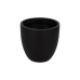 Set of Planters Black 44 x 44 x 41,5 cm (4 Units)