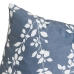 Coussin RISE Bleu Imprimé Velours 45 x 10 x 45 cm