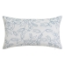 Cushion BELLS Blue Printed Velvet 50 x 10 x 30 cm