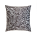 Cushion EDÉN White Dark grey Printed Velvet 45 x 8 x 45 cm