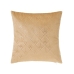 Almofada SUNRAY Bege Dourado Impresso Veludo 45 x 8 x 45 cm