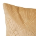 Almofada SUNRAY Bege Dourado Impresso Veludo 45 x 8 x 45 cm