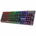 Tastatur Spirit of Gamer Schwarz Qwerty Spanisch