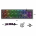 Tastatur Spirit of Gamer Sort Spansk qwerty