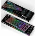 Tastatur Spirit of Gamer Schwarz Qwerty Spanisch