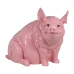 Decorative Figure Pink Pig 95 x 59 x 79 cm