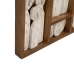 Quadro Marrone Beige Legno 120 x 80 x 6 cm