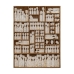 Maalaus Ruskea Beige Puu 120 x 164 x 6 cm