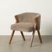 Dining Chair Polyester Wood Foam 58 x 59,5 x 68,5 cm