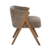 Dining Chair Polyester Wood Foam 58 x 59,5 x 68,5 cm