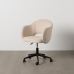 Office Chair Black Cream 56 x 56 x 85 cm