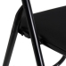 Folding Chair Black 44 x 47 x 79 cm