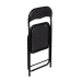 Folding Chair Black 44 x 47 x 79 cm