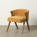 Dining Chair Polyester Wood Foam 58 x 59,5 x 68,5 cm