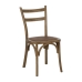 Dining Chair Natural Rattan Elm wood 45 x 54 x 88,5 cm