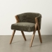 Dining Chair Polyester Wood Foam 58 x 59,5 x 68,5 cm