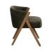 Dining Chair Polyester Wood Foam 58 x 59,5 x 68,5 cm