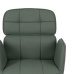 Sedia da Sala da Pranzo Verde Grigio Nylon Poliestere Schiuma Legno Ferro 57 x 60,5 x 85 cm