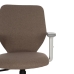 Office Chair White Taupe 63 x 59 x 94,5 cm