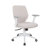 Office Chair White Beige 63 x 59 x 94,5 cm