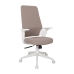 Bureaustoel Wit Taupe 67,5 x 62 x 114,5 cm