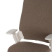 Chaise de Bureau Blanc Taupe 67,5 x 62 x 114,5 cm