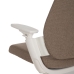 Office Chair White Taupe 67,5 x 62 x 114,5 cm