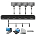 HDMI-Switch Qoltec 51798 Schwarz