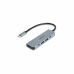 Hub USB Dicota D32060 100 W Zilverkleurig