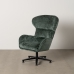 Armchair Black Green 78 x 84,5 x 104,5 cm