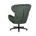 Fauteuil Noir Vert 78 x 84,5 x 104,5 cm