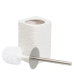 Brosse de salle de wc Blanc Céramique 11 x 11 x 33 cm