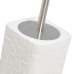 Brosse de salle de wc Blanc Céramique 11 x 11 x 33 cm