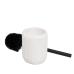 Toilet Brush White Ceramic 11 x 11 x 35 cm