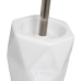 Brosse de salle de wc Blanc Céramique 12 x 12 x 34 cm