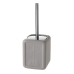 Toilet Brush Grey Ceramic 11 x 11 x 30 cm