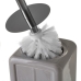 Toilet Brush Grey Ceramic 11 x 11 x 30 cm