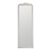 Free standing mirror White Crystal Paolownia wood 60 x 180 x 4 cm