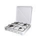 Cocina de Gas EDM 07422 Blanco 1500 W