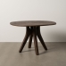 Dining Table Brown Mango wood 120 x 106 x 76 cm