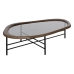 Centre Table Black Natural 120 x 69 x 33 cm