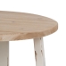 Centre Table White Natural 60 x 60 x 45 cm